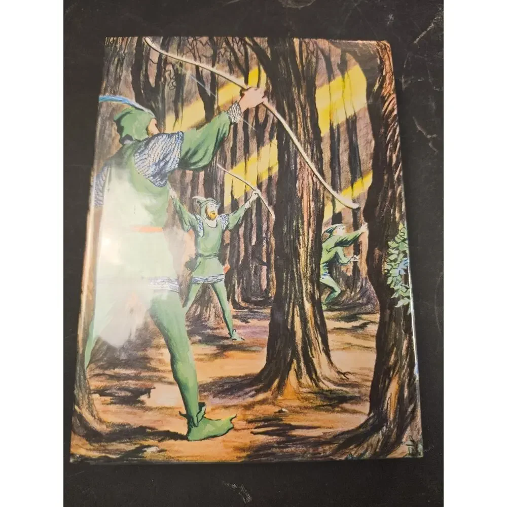 The Merry Adventures Of Robin Hood Howard Pyle Illustrated Jr Library Hardcover